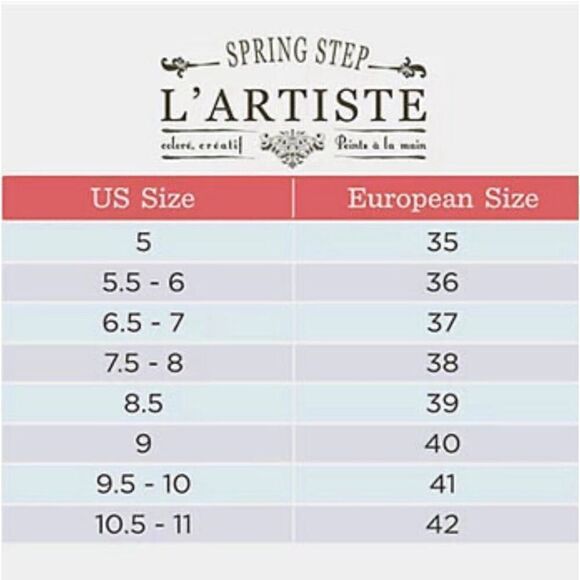 L'Artiste by Spring Step Burbandale Slingback Sandals size 40 US 9 Leather Red - Picture 6 of 11